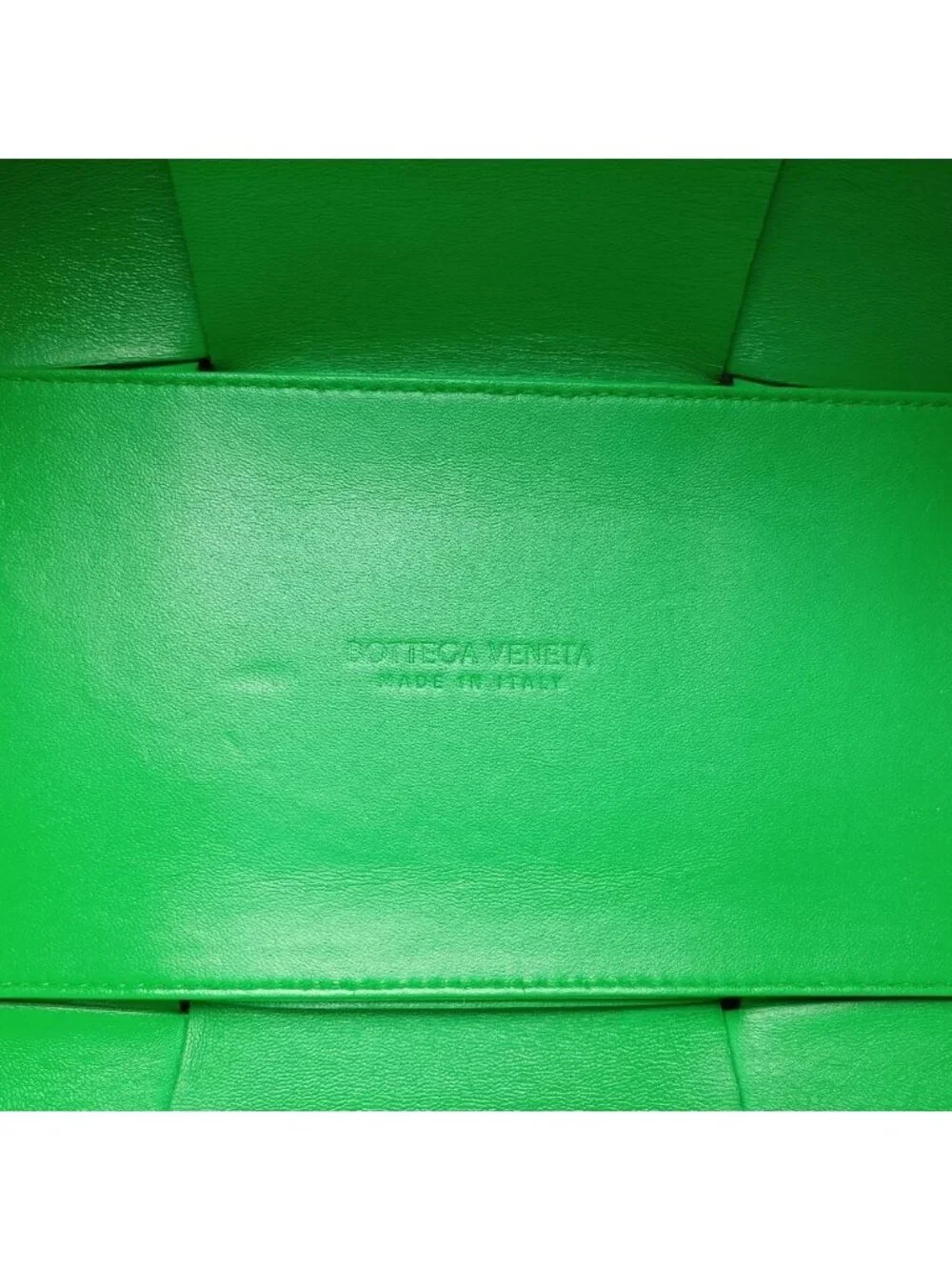 Bottega Veneta the Arco Tote Green Lambskin